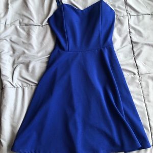 Blue Mini Dress